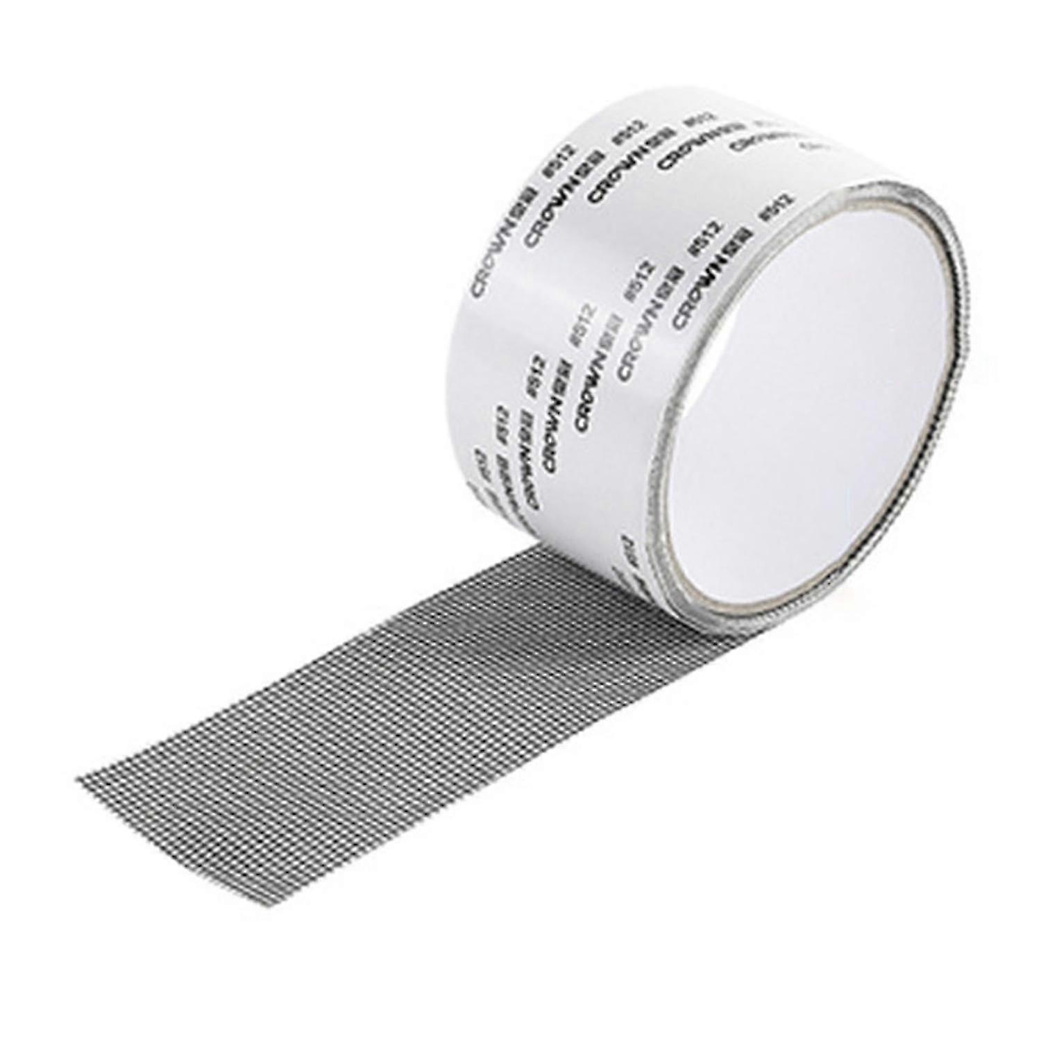 Window Net Tape Self-Adhesive Multifunctional Polyurethane Window Screen Repair Patch for Home Use