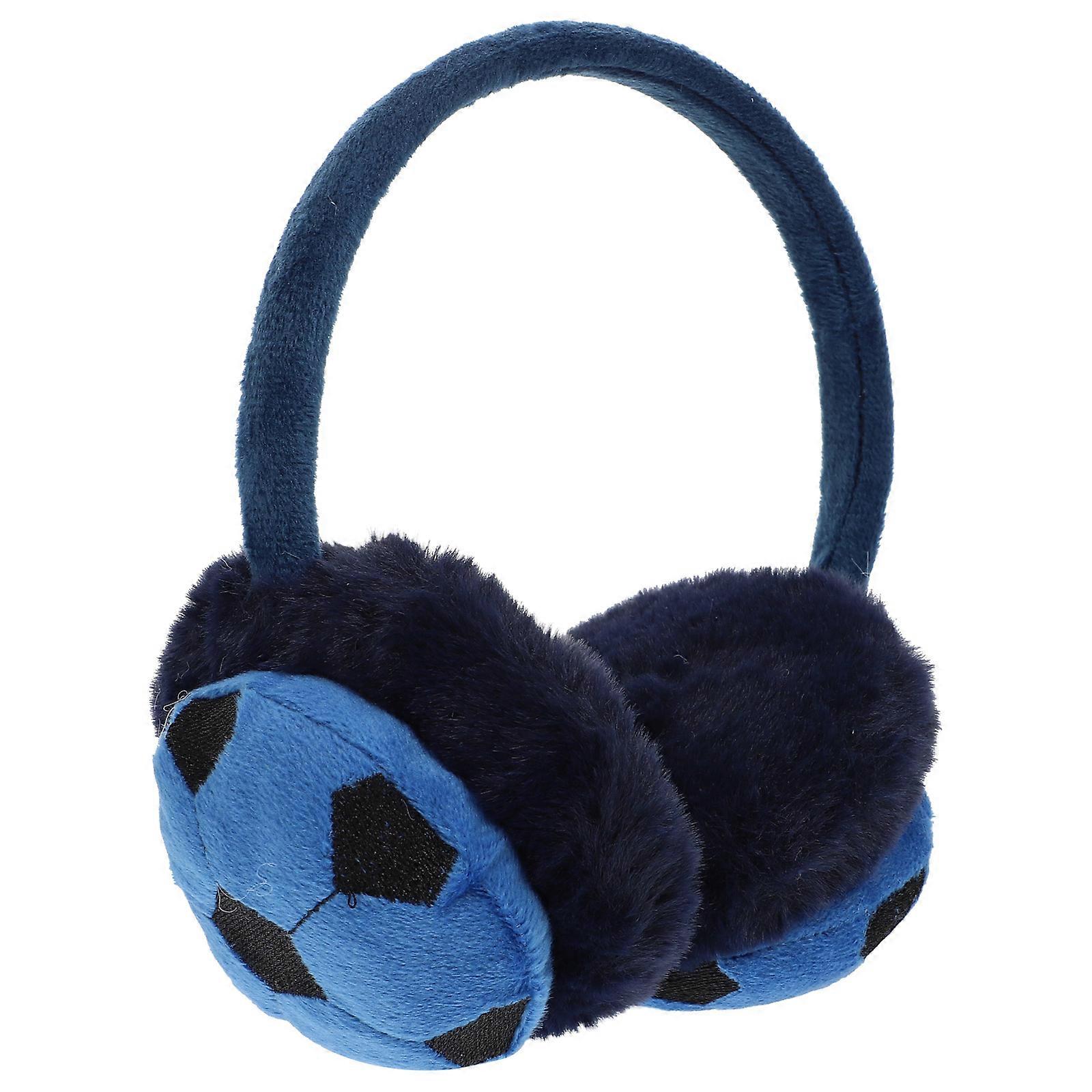 1pc Three-dimensional Soccer Shape Earmuff  Winter Ear Protective Cover