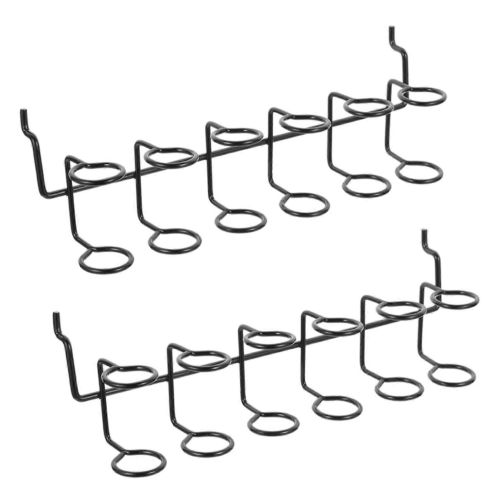 2pcs Pegboard Screwdriver Racks Utility Tools Holder Accessory Pegboard Holders