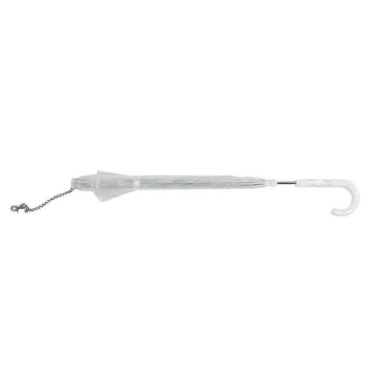 Umbrella with Leash compatible with Small Pets,Clear Umbrella Surface