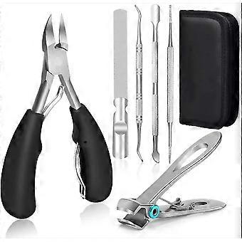 Zehennagelknipser für dicke Nägel und eingewachsene Nägel für Senioren - Edelstahl Soft Grip Nail Clip