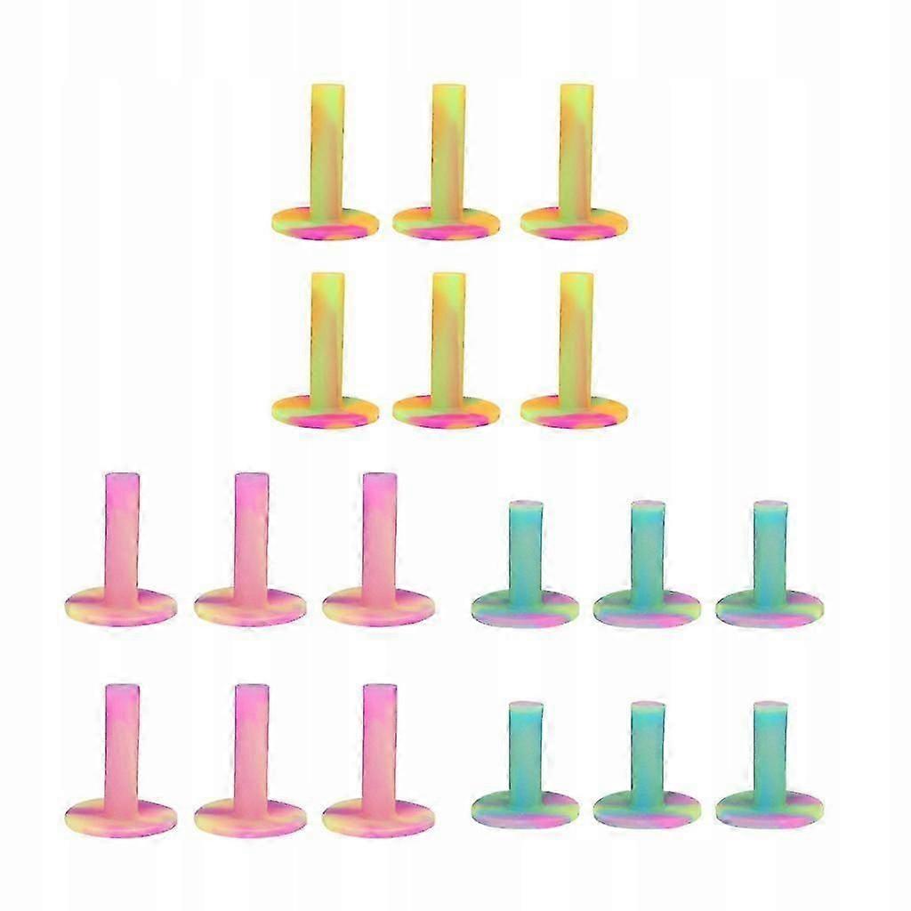6 Pieces Rubber Golf Driving Range