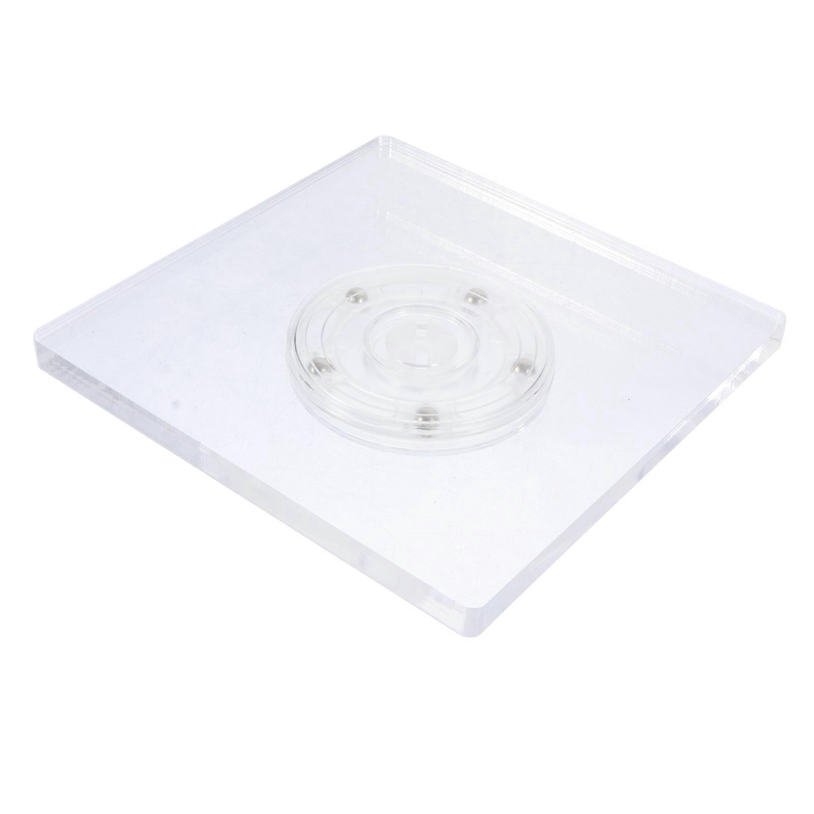 Creative Cake Turntable Acrylic Rotating Stand for Cake Making
