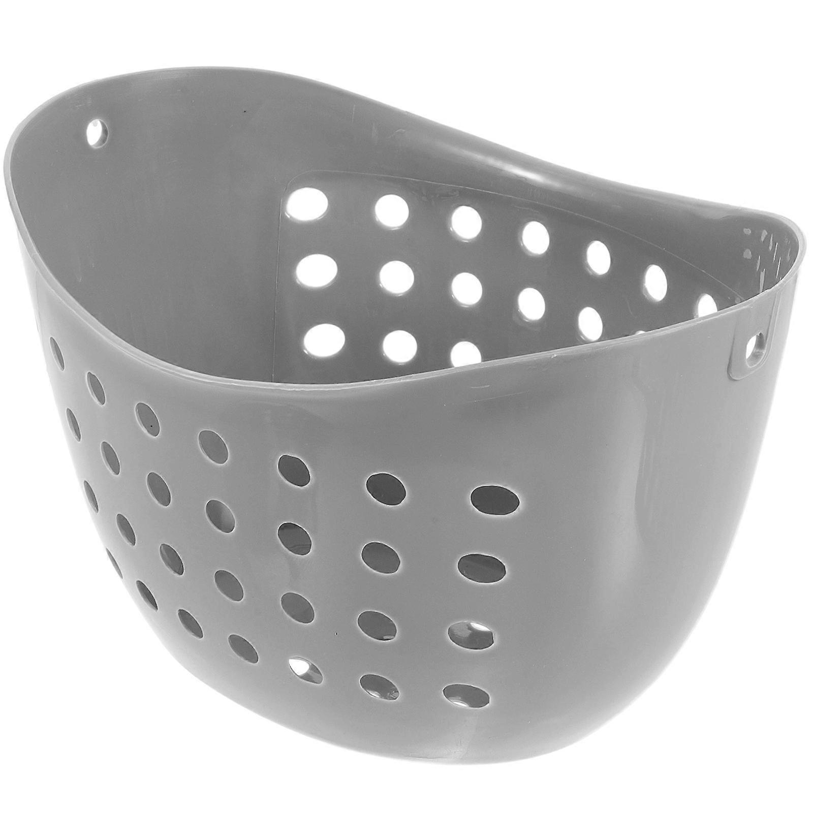 Bathroom Storage Basket Hook Plastic for Storage Container Black