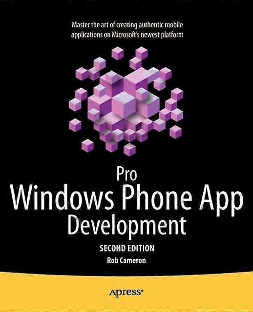 Pro Windows Phone App Development - Rob Cameron - Paperback - en Book