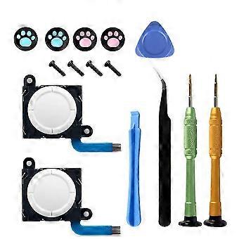 3D Analoge Joystick Reparatie Kit Switch Lite Joycon Controller LR Joystick + Schroevendraaier + Joystick Cap Reparatie Onderdelen