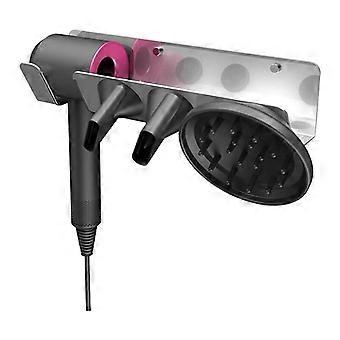 Wall Mount Holder for Dyson Supersonic Hair Dryer and 2 Nozzles