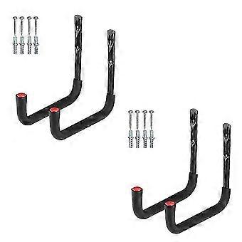 2x Kayak Racks Heavy Duty Wall Mounted Kayak Storage Hooks Kayak Storage Hangers for Canoe Kayak Garage Paddle Board