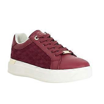 Dune London Damen-Plateau-Sneaker Elba aus Wildleder