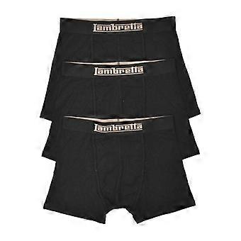 Lambretta heren boxershorts met logo, katoenmix (set van 3)