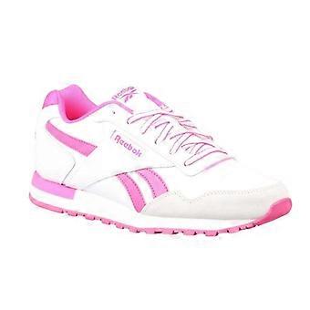 Reebok Dziecięce/Dziecięce Skórzane Płaskie Buty Treningowe Glide