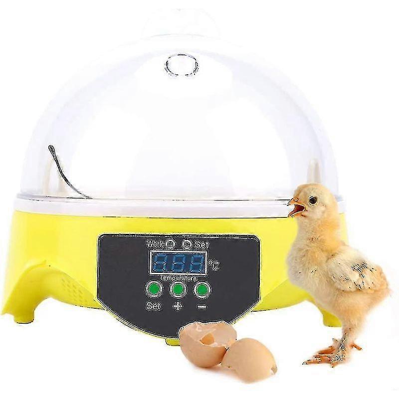 New Automatic 7 Egg Incubator Digital Egg Incubator With Automatic Turning