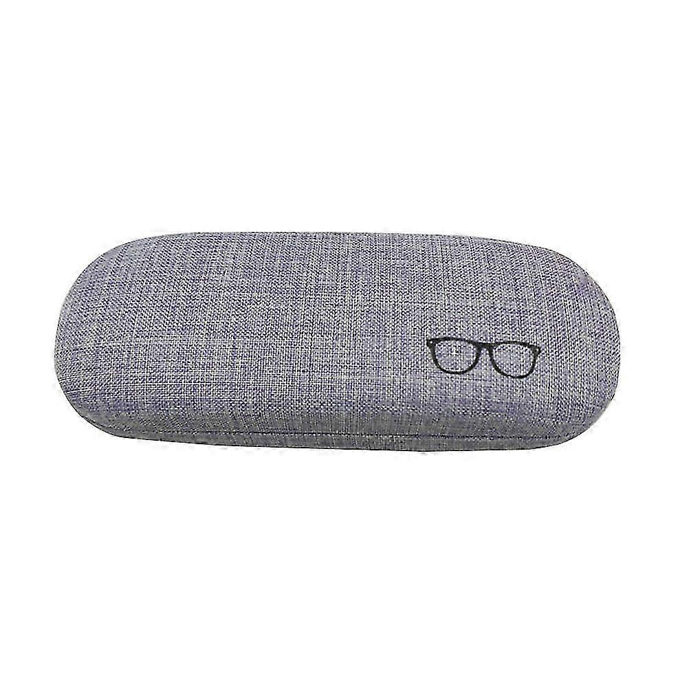 Retro Eyeglass Case | Durable Linen Lining | Safe Storage | Purple 1pc