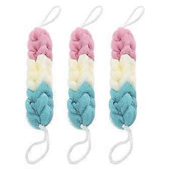 3 pcs longo Banho Flor Banho Tira paississement pour adultes Massagem Traseira Banho Strip volta Produtos de Banho