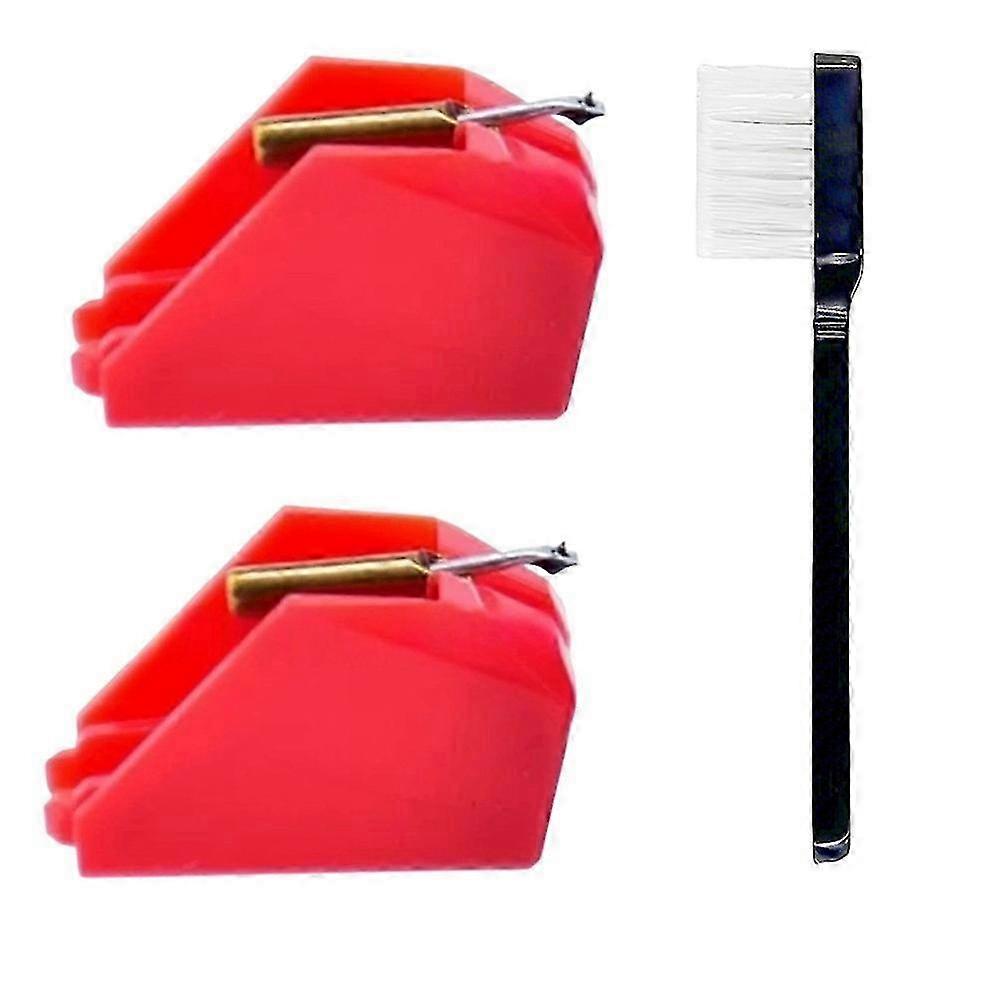 2PCS Replace Turntable Stylus compatible withTechnics P30 EPS24CS EPS25CS EPS30CS SLBD2 SLDD2 Phonograph Record Turntable Needle