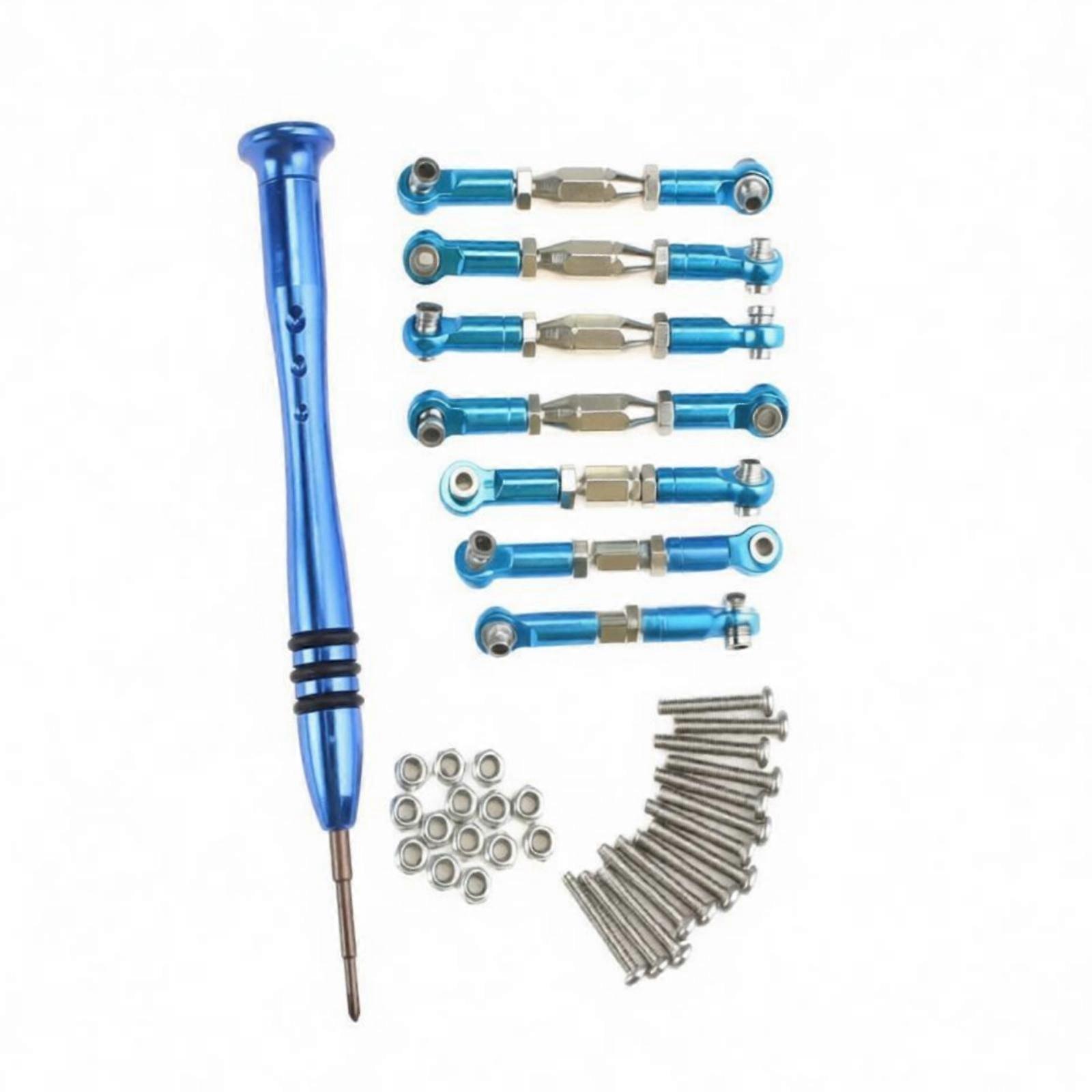 RC Car Tie Rod Kit Threaded RC Steering Link sphericalEnd Joints