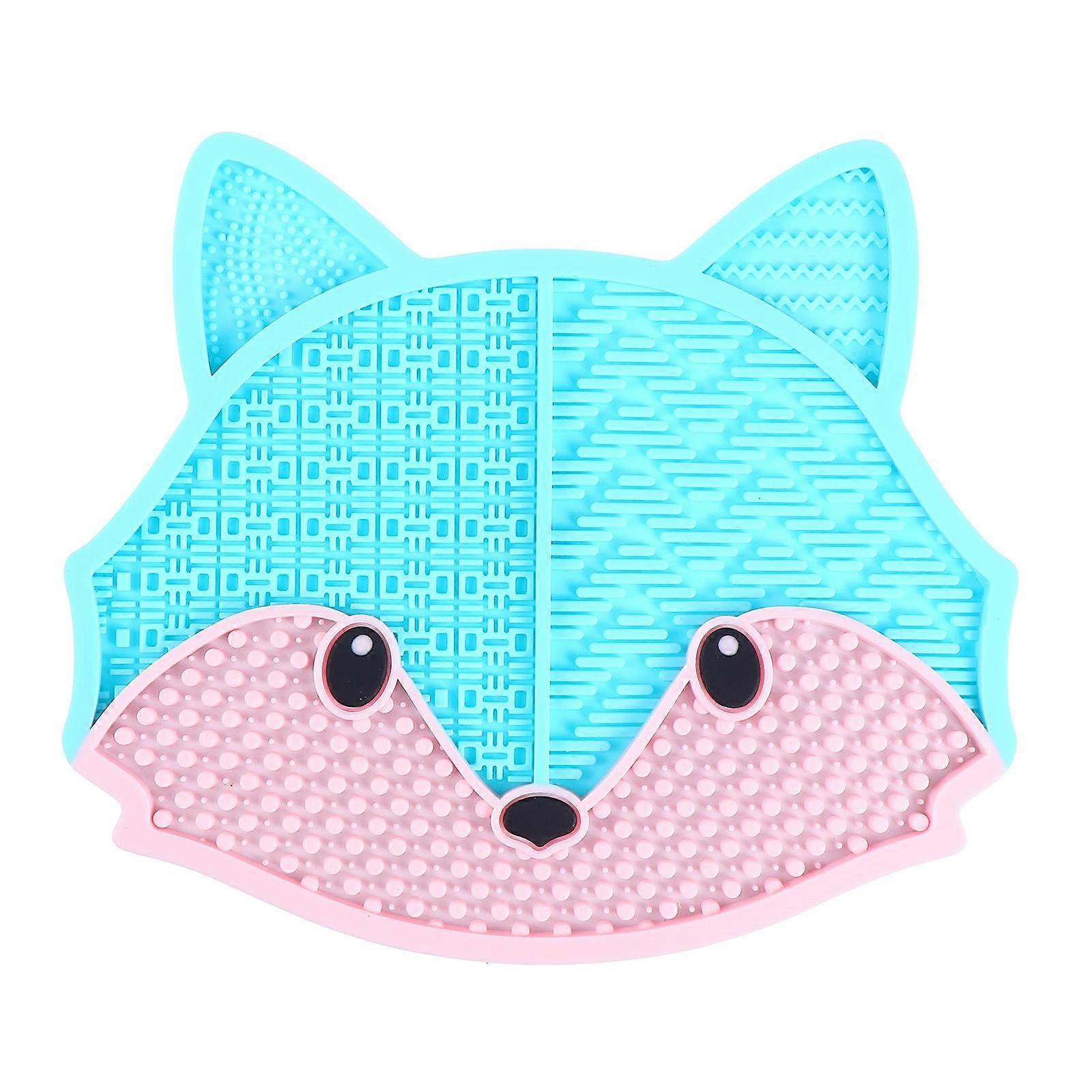 Makeup Brush Cleaning Mat Silicone Pad with Suction Cup for Practical Use