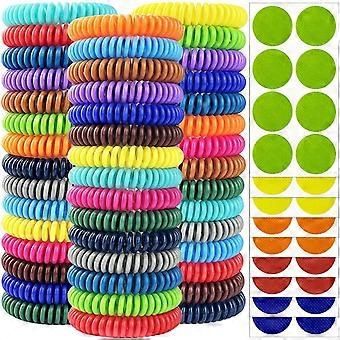 Mosquito Repellent Bracelets 45 Pack, Individually Wrapped Mosquito Repellent