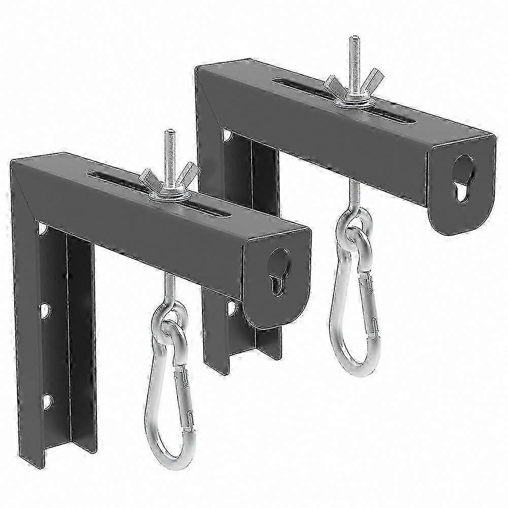 Universal Wall Hanging Projector Screen Mount, L-Bracket with 6-Inch Adjustable Extension & Hook
