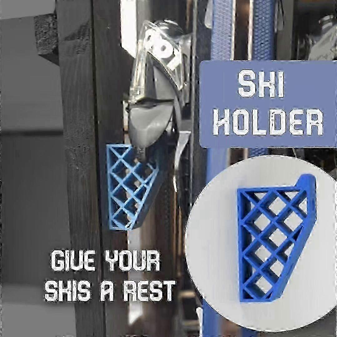 2-Piece Ski Snowboard Wall Rack