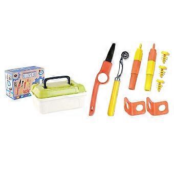 Cardboard DIY Screw Set Cardboard Construction Kit for Kids - Safe DIY Tools and Screws Included