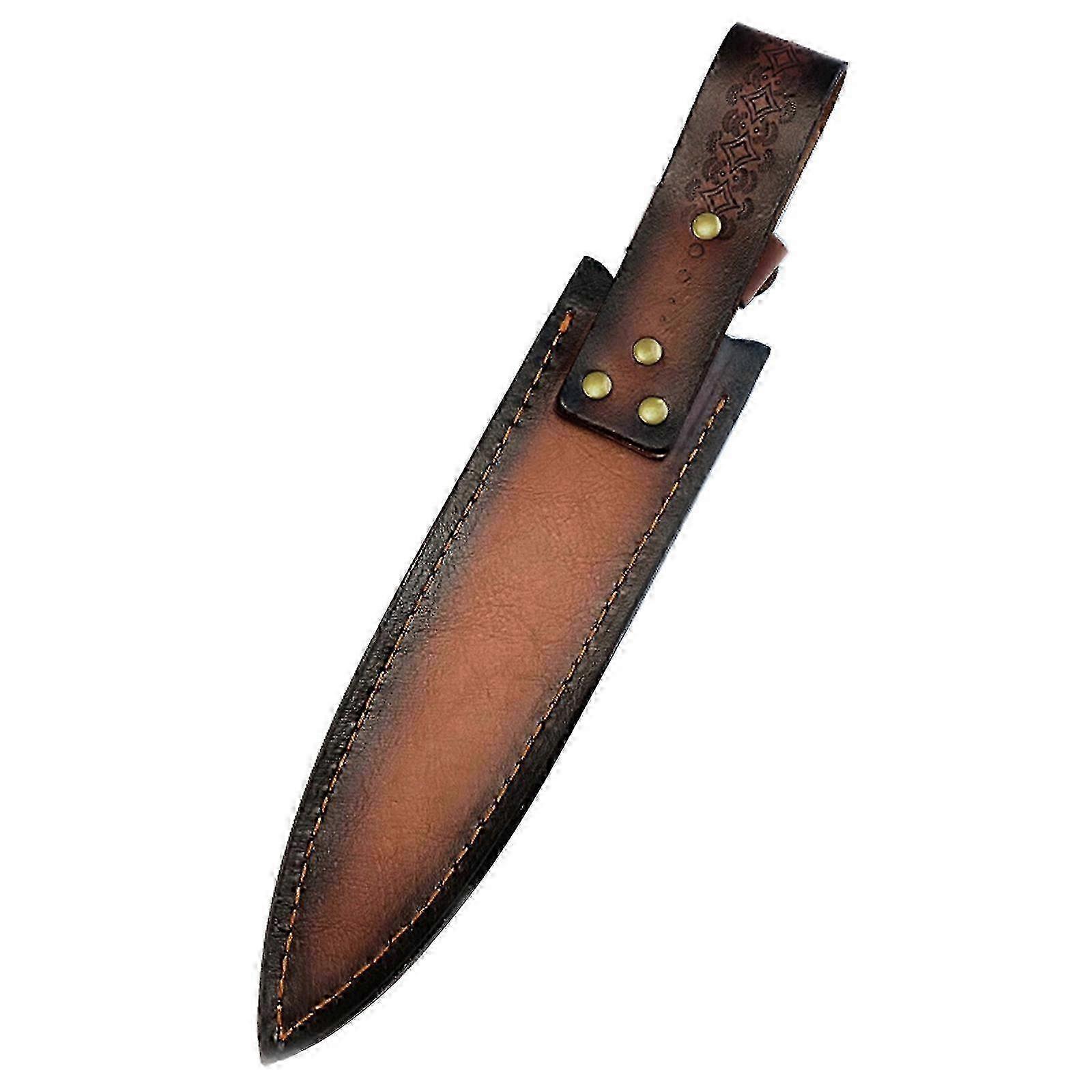 Tear Resistant Leather Sheath Compatible with Standard Tools, Thickened Lining and Multi Function Belt Loop