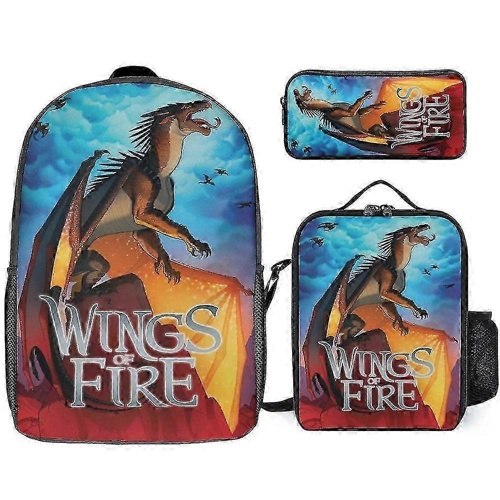 17 Inch 3-Piece Backpack Set Polyester