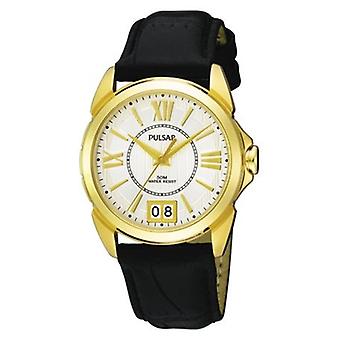 Pulsar havana Quartz Analog Woman Watch with Cowhide Bracelet PQ5014X