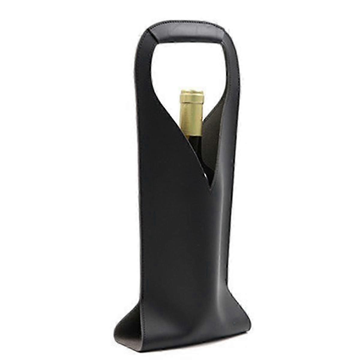 Leak-Proof Leather Wine Transporter