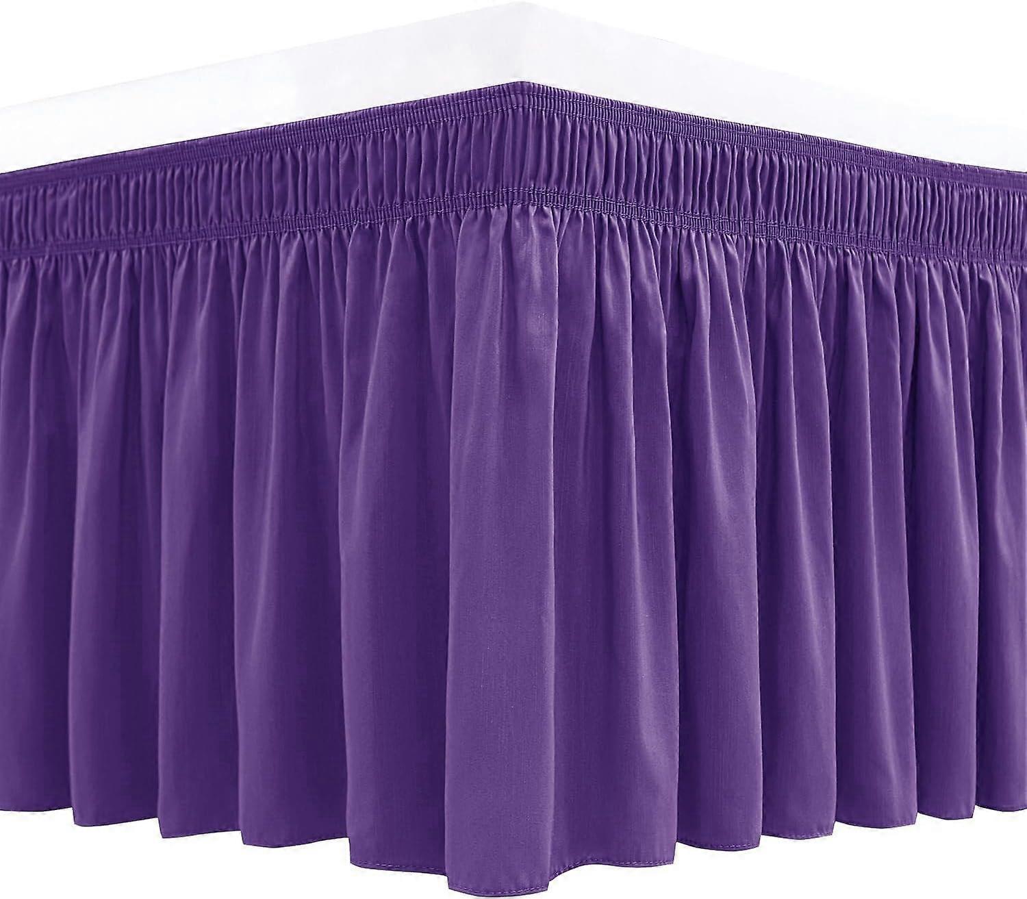 15 Drop Adjustable Bed Skirt Aqua