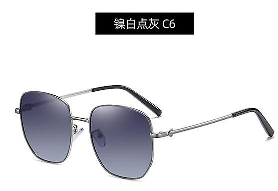 New Square Sunglasses Stainless Steel Polarized Sun Glasses For Men And Women