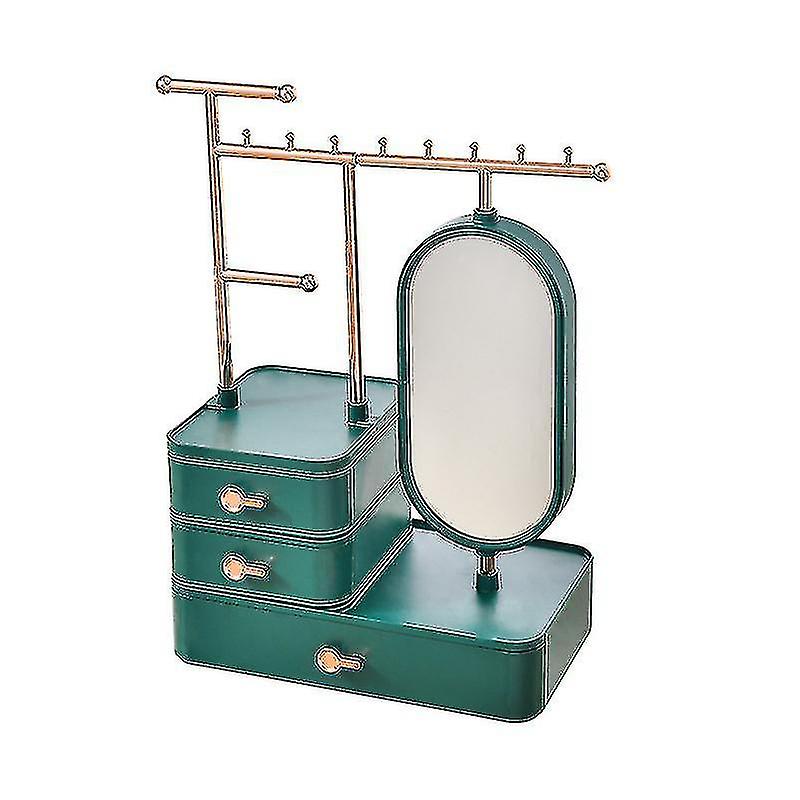 Creative Multifunctional Desktop Cosmetics Jewelry Storage Box