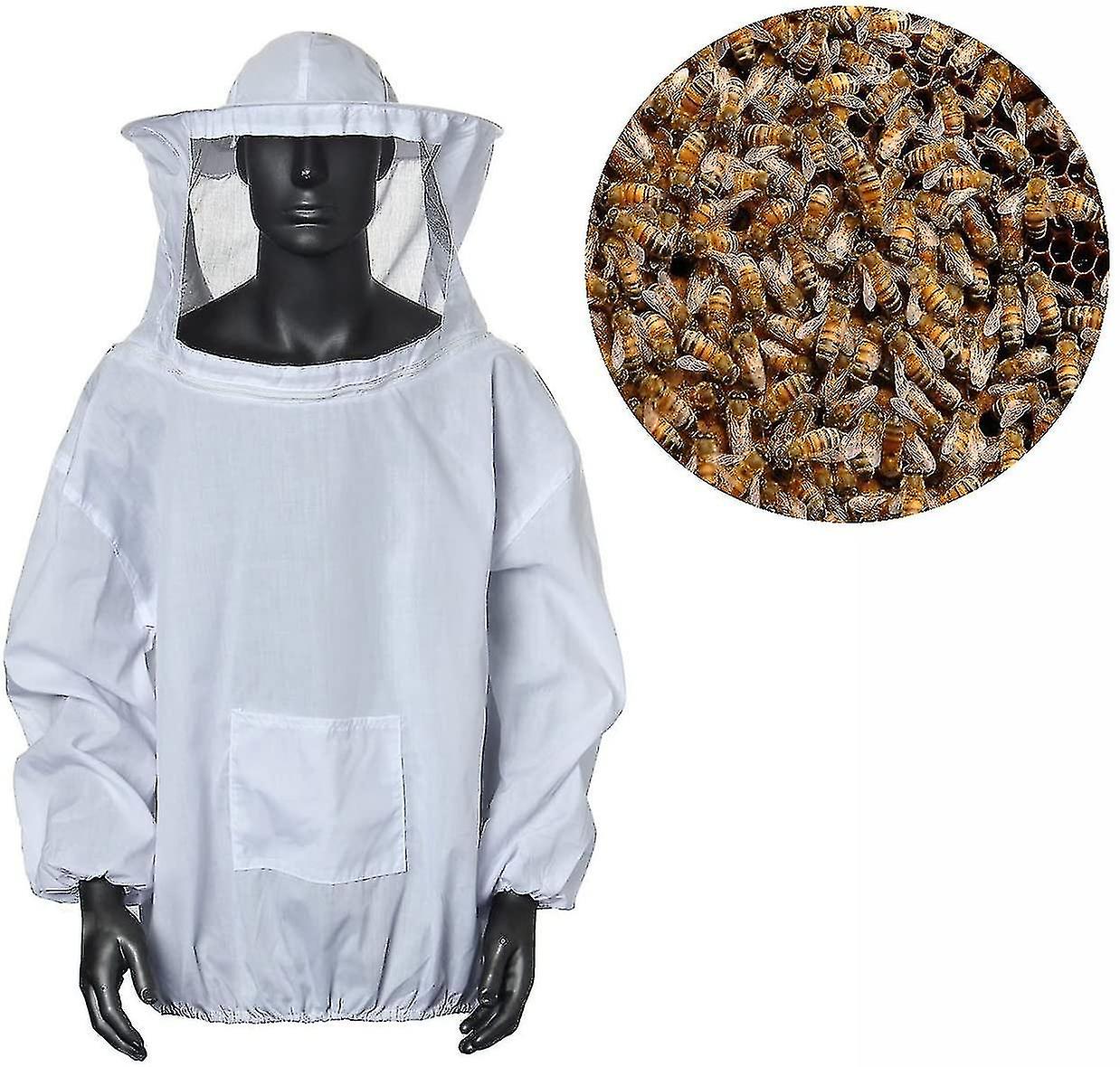 Beekeeper Jacket Beekeeper Jacket With Hat Professional Beekeeper Clothes Beekeeper Professional Beekeeper Protective Hat