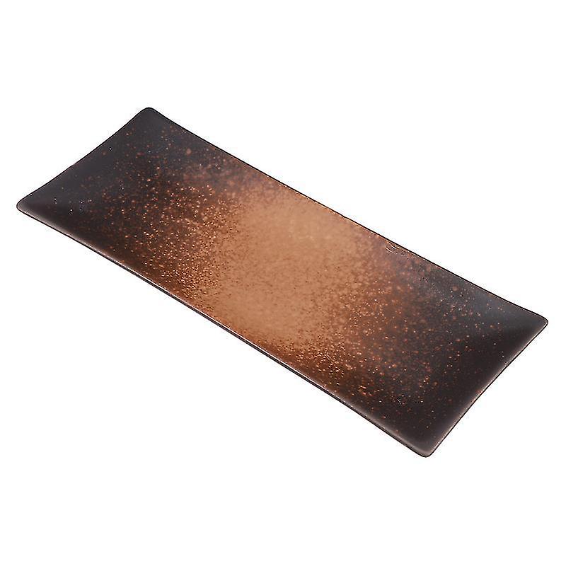 27X10.5cm Assorted Color Sushi Mats 1pc Sushi Serving Platter Sushi Rectangular Tray Household Fruit