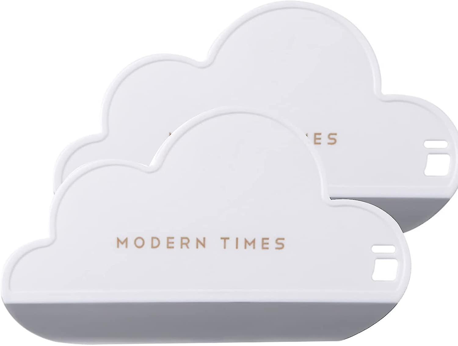 Shower Squeegee, 2 Pack Multi-function Cloud Shaped Silicone Squeegee, White Bathroom Squeegee, Window Cleaner Squeegees For Mirror, Bathroom, Window