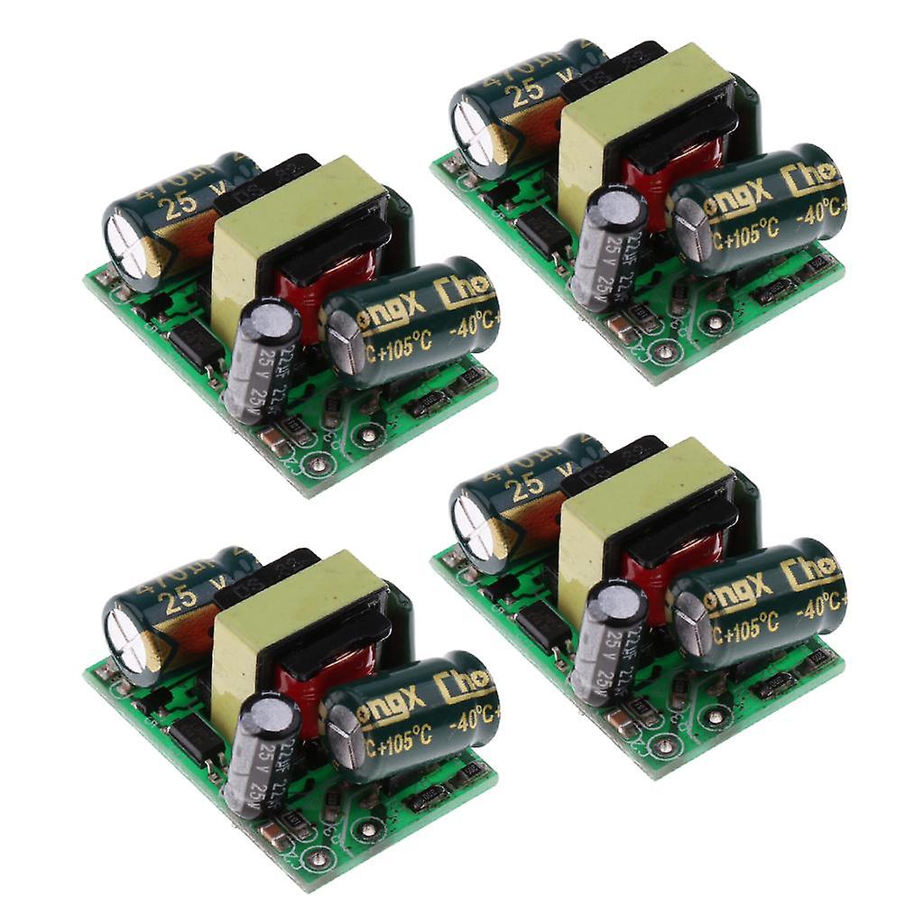 4Pcs 4.8W 12V 400mA AC-DC  Isolated Switching Power Supply Module