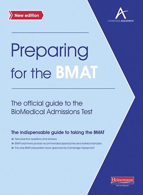 Preparing For The Bmat The Official Guide To The Biomedical Admissions Test New Paperback Book
