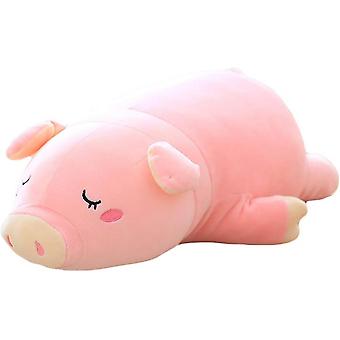 Pig Plush Pillow, Piggy Soft Hugging Pillow Funny Cute Pig Stuffed Animal Toys Christmas Birthday Girlfriend Gift, 18 inch