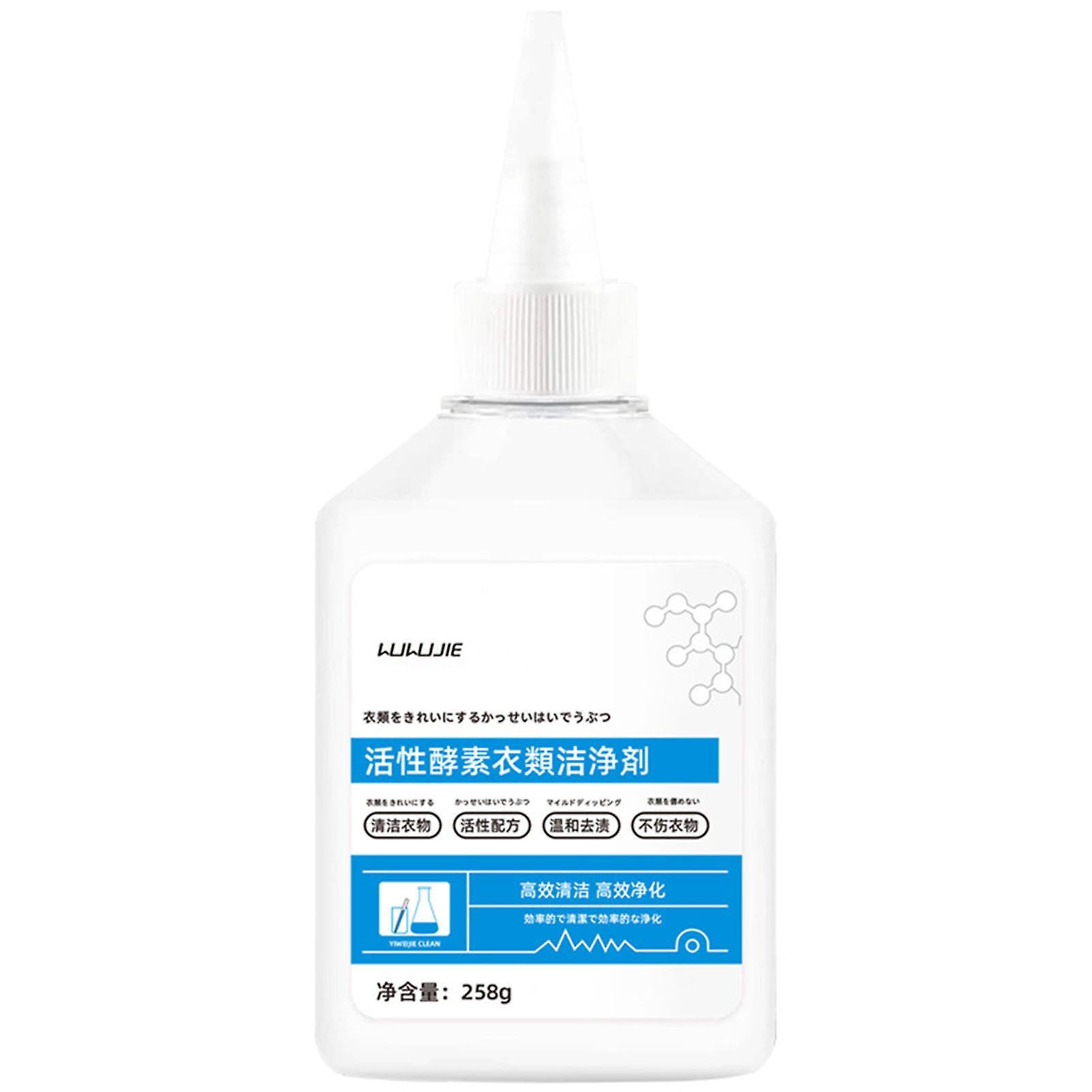 258g Active Enzyme Clothes Detergents Mild Brighten Laundry Solution for Bathroom