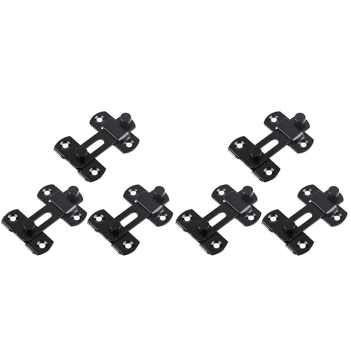 6 Pcs Stainless Steel Sliding Door Lock Latch Door Lock For Sliding Door