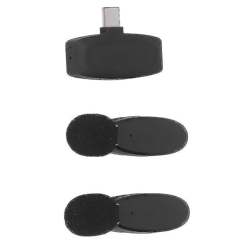 2.4G Lavalier Microphones Anti Interference Wireless Lavalier Microphones With Storage Bag For Video Recording