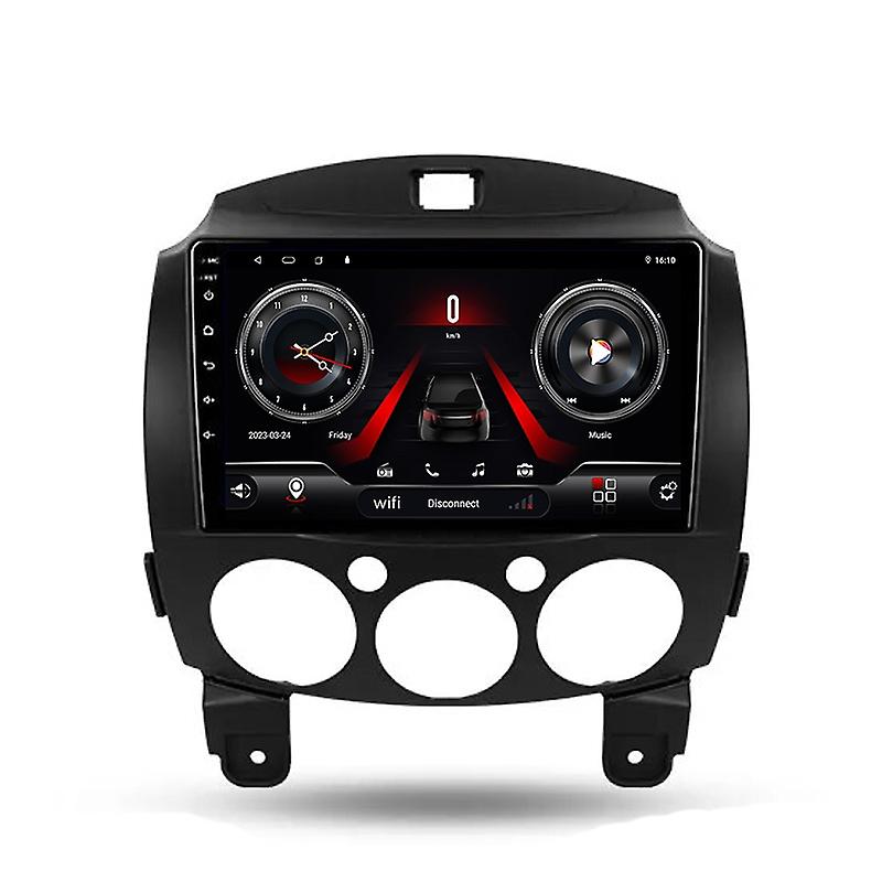 Carplay DSP 2din Android Car Radio Multimedia Video Player For Mazda 2 DE 2007 - 2014 Navigation GPS