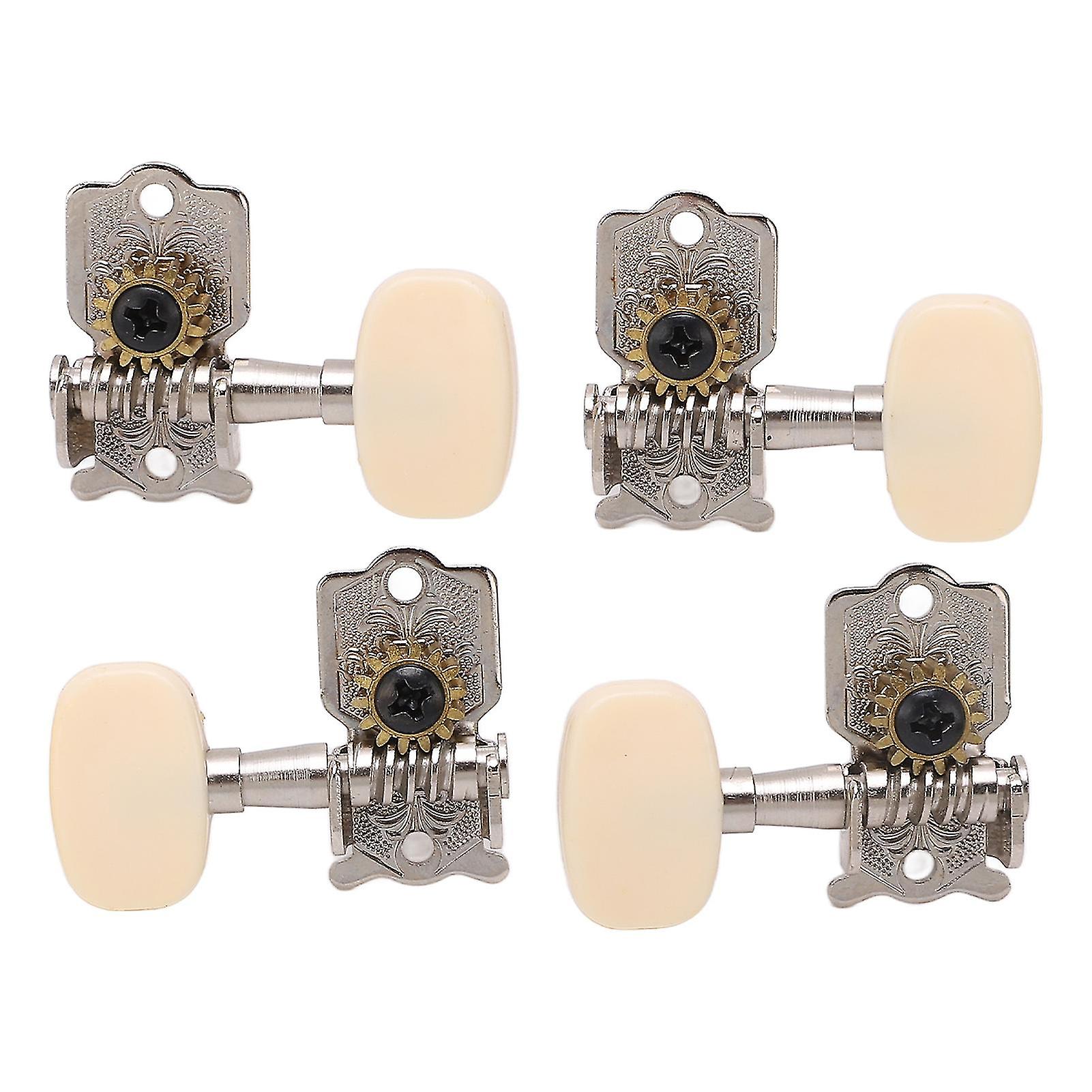 4Pcs Guitar String Tuning Peg 2 Hole 2 Left 2 Right Tuner Key Machine Head Set Kit 