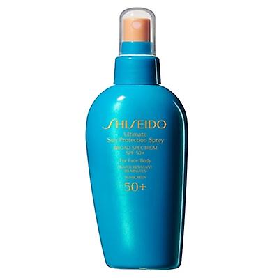 资生堂终极防晒喷雾 SPF50 适用于面部和身体 5 盎司/150 毫升