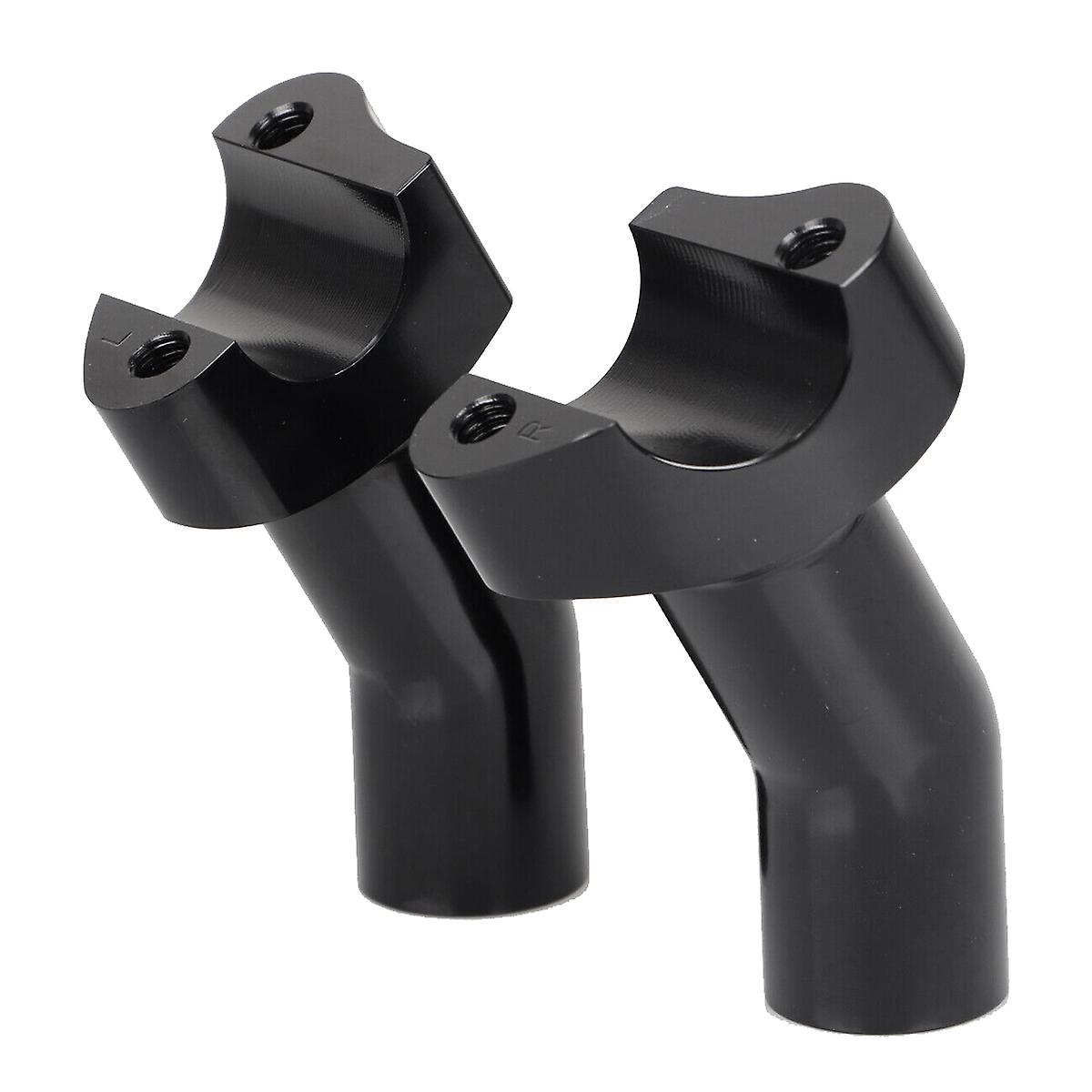 Preto 3.5Inch alto Pullback Handlebar Risers para Softail Touring Pullback Alumínio Reto