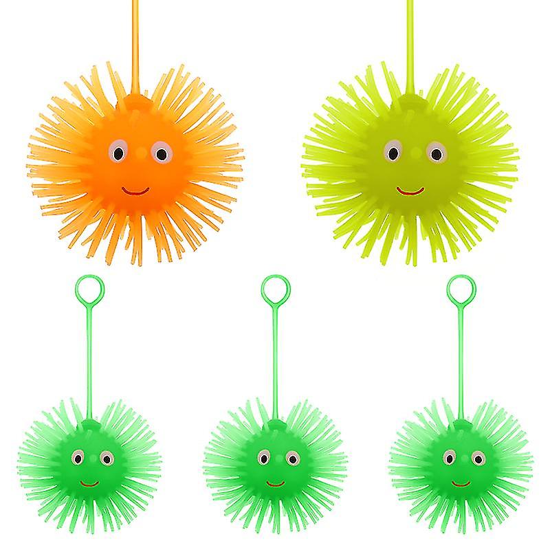 5pcs Luminous Stress Puffer Balls