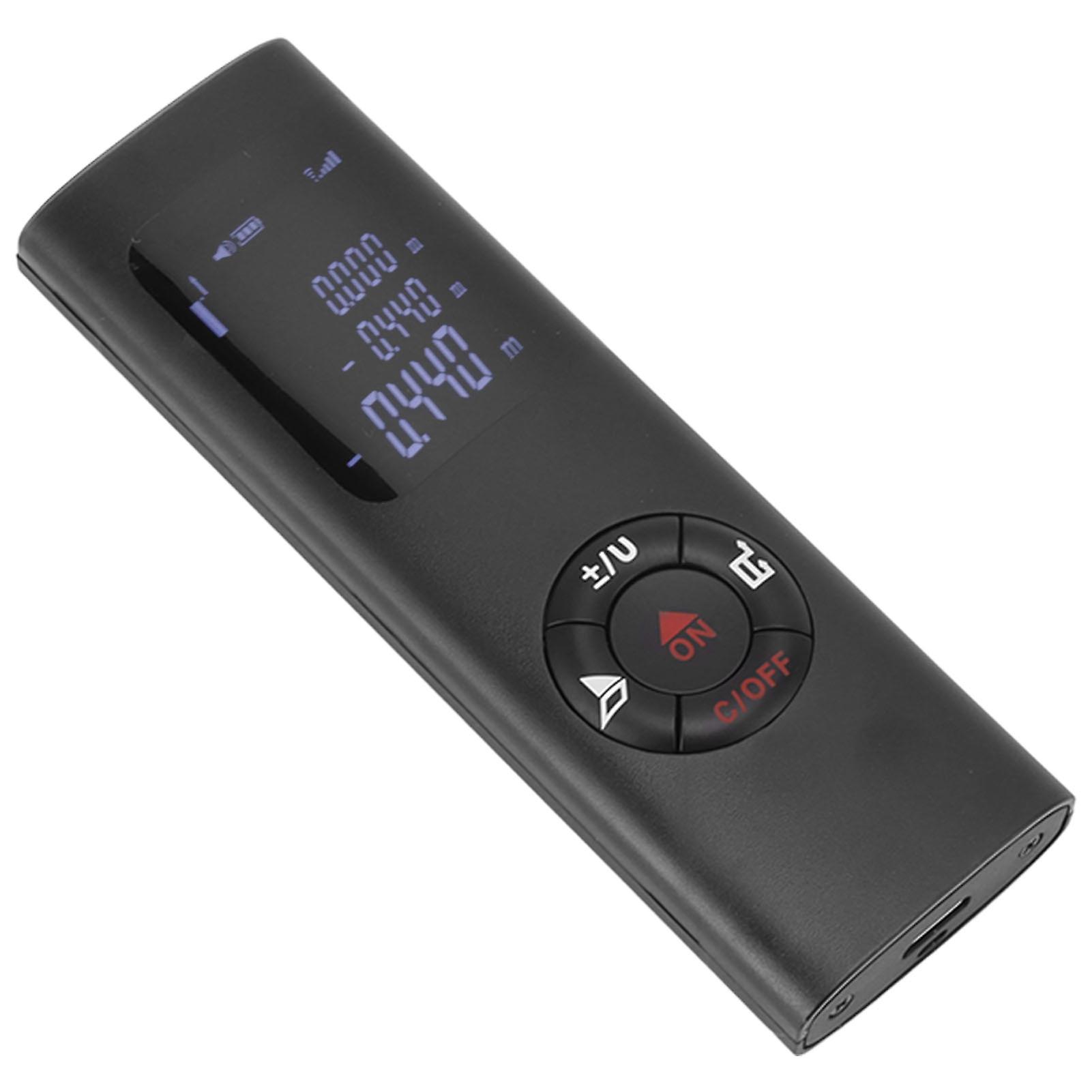 High Accuracy Handheld Laser Distance Meter Maximum Measuring Distance 40m 131ft Laser Distance Measurement Tool 