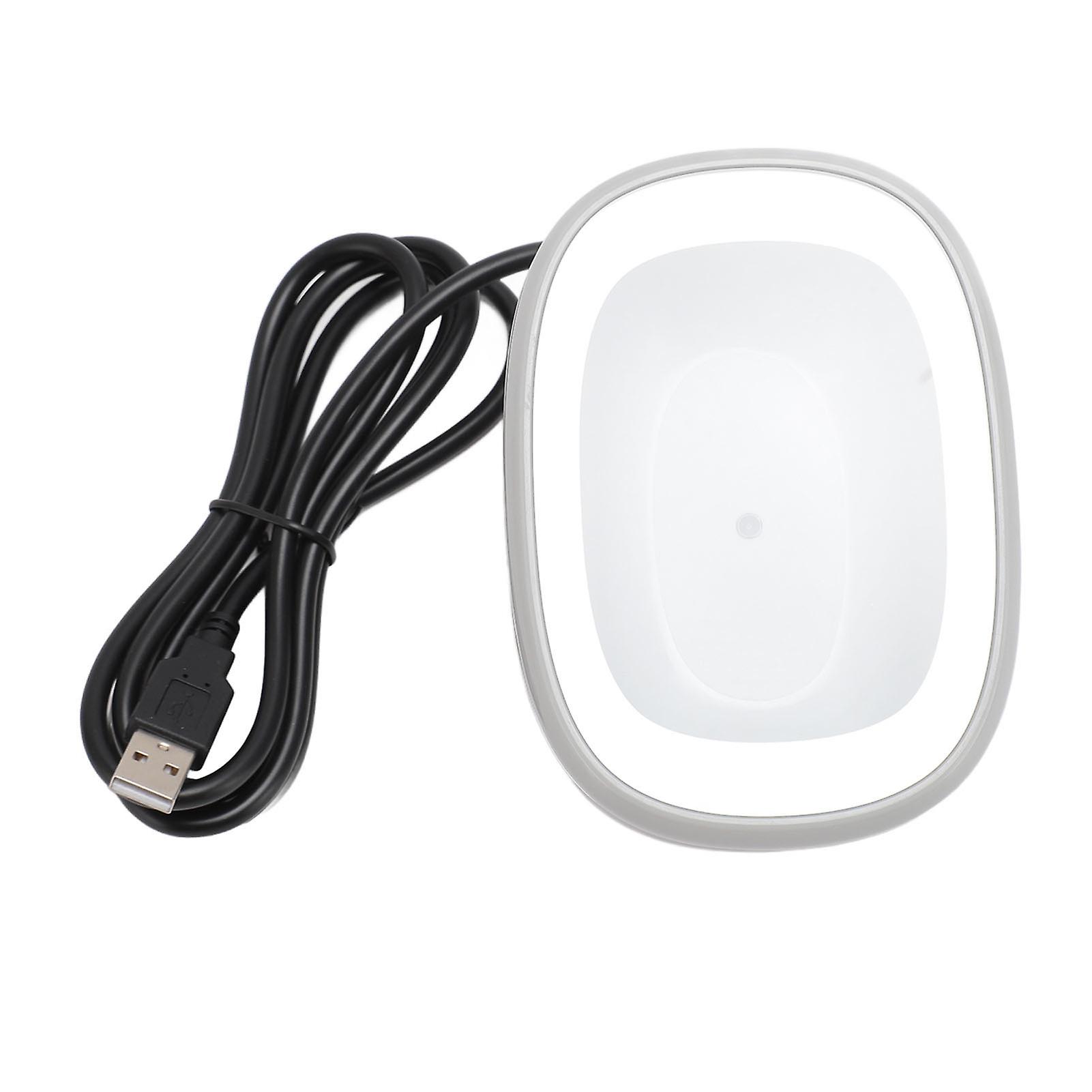 2D Desktop Barcode Scanner Automatic Sensing Scanning Hands Free Voice Broadcast USB Barcode Reader for Supermarket Library