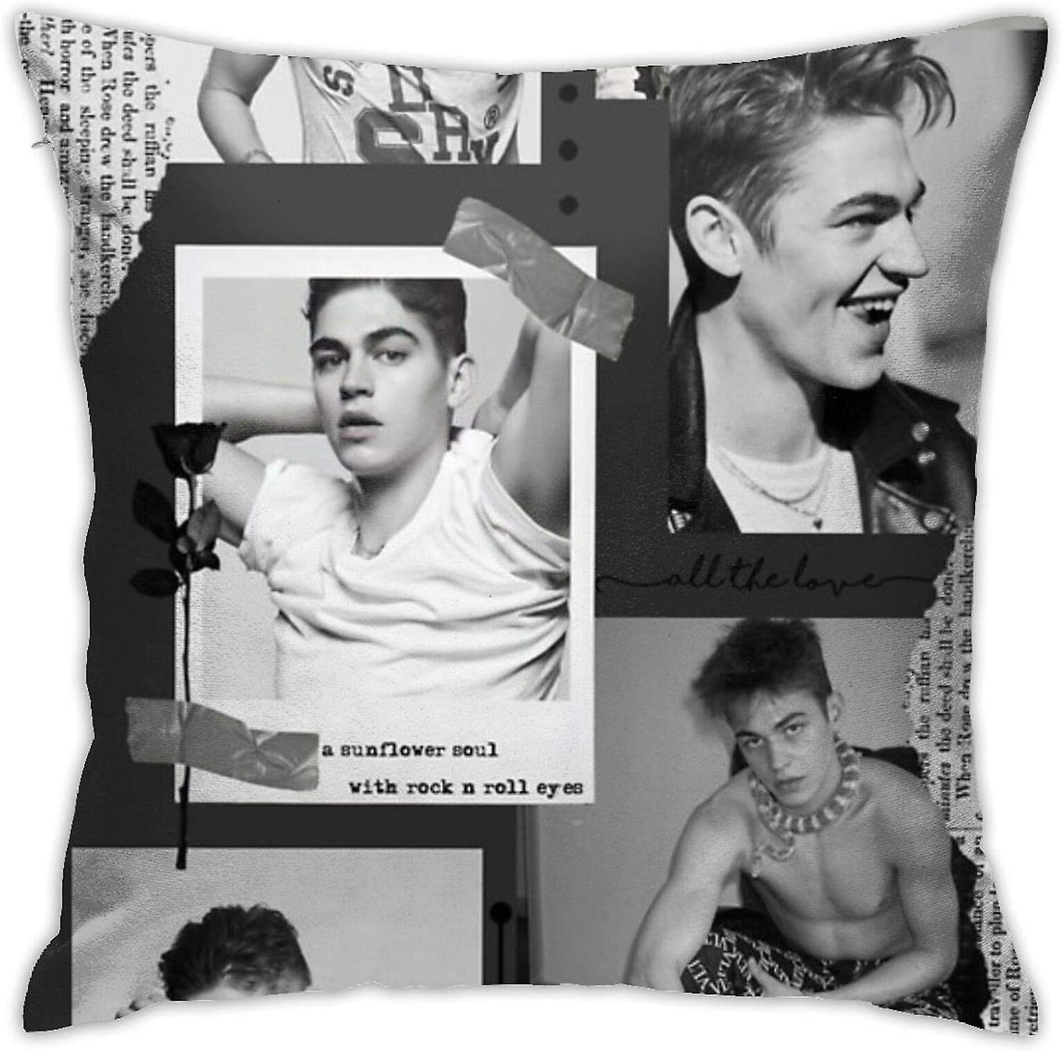 HEROFIE-nn-ES両面枕カバー暖かいソファベッドチェアカーピクニックキャンプ18inch18inch AA-792