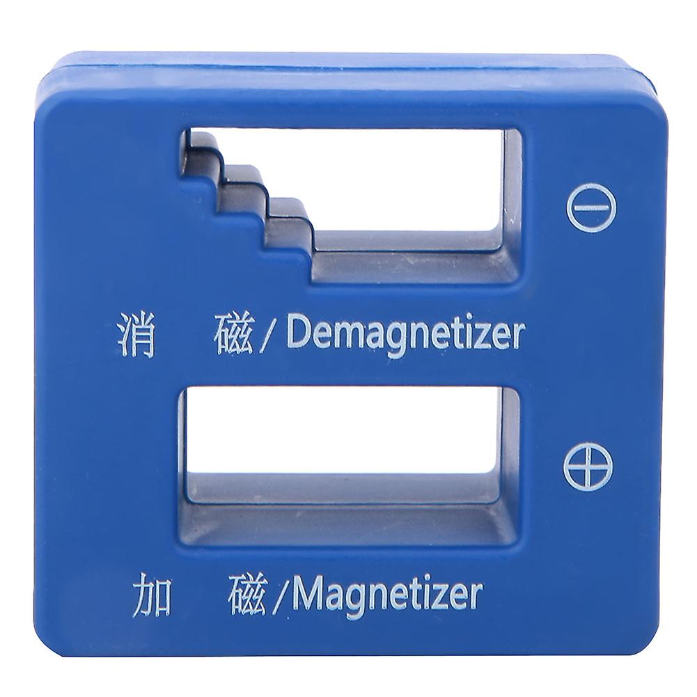 Screwdriver quick magnetization/demagnetization tool plastic case, dual-purpose for magnetization and demagnetization